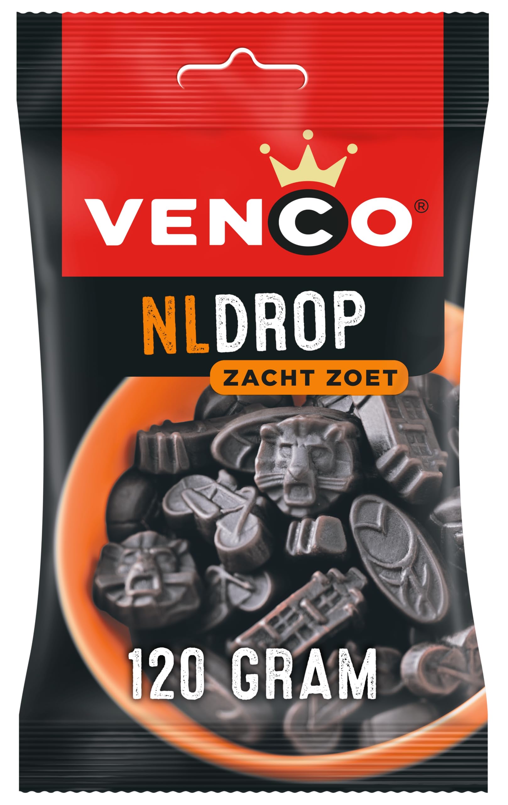 Amazon.com : Venco NL Drop Dutch Black Licorice Soft Sweet 120g